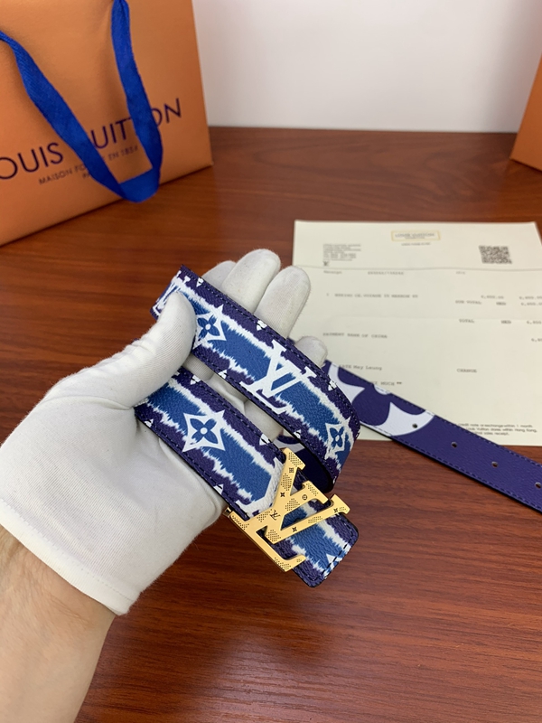 激安ルイヴィトンベルト側面デザイン